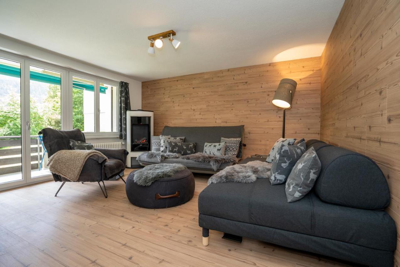Aaa Chalet Allegra Rojo With Mountain View 施库尔 外观 照片